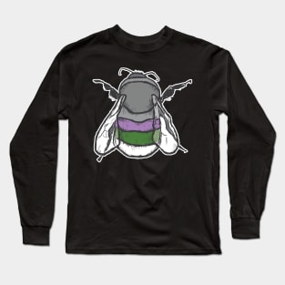 Genderqueer Bee Long Sleeve T-Shirt